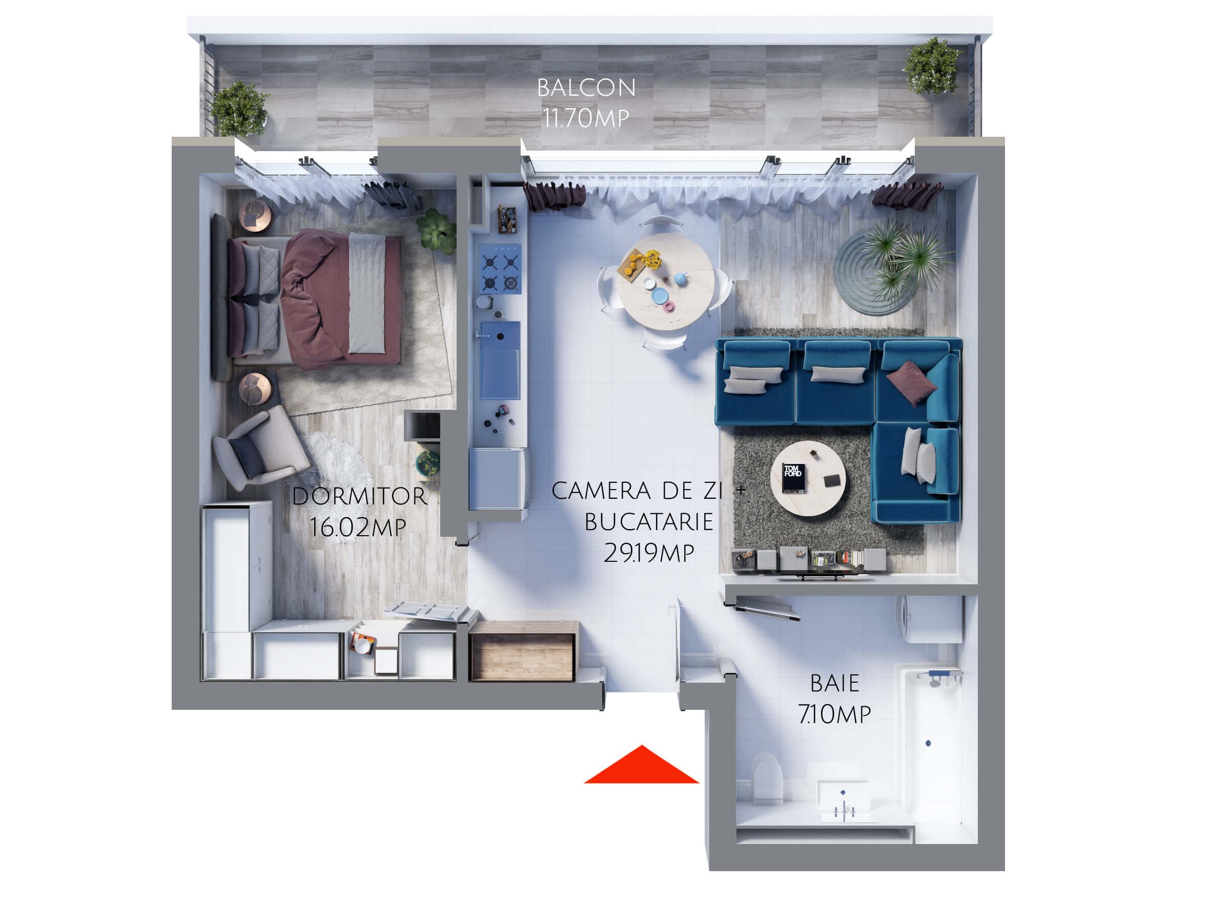 Apartament 2 camere MR52